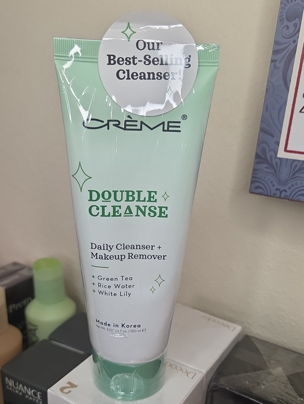 1 - Crème Double Cleanse Daily Cleanser + Makeup Remover — Mint Green